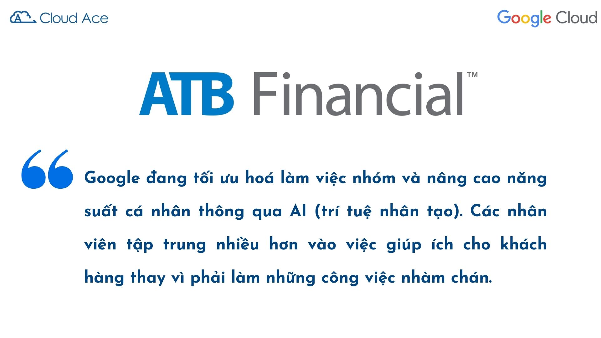 Case Study ATB Financial