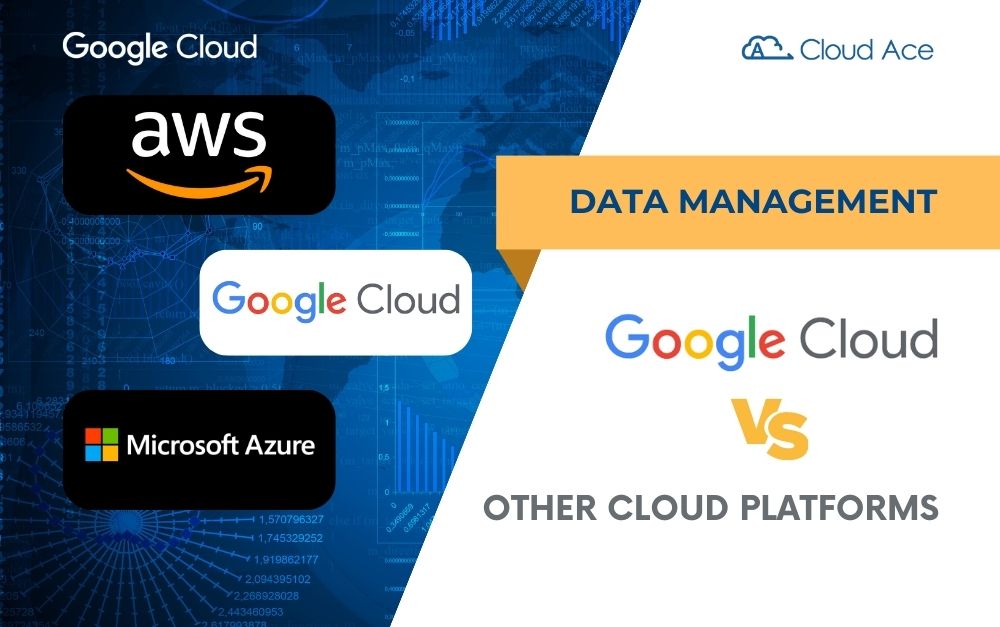 So sánh tính năng data management giữa Google Cloud vs các nền tảng cloud khác