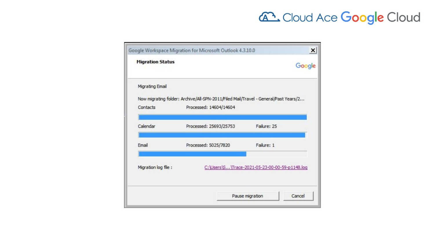 Di Chuyển Dữ Liệu Từ Outlook Sang Google Workspace