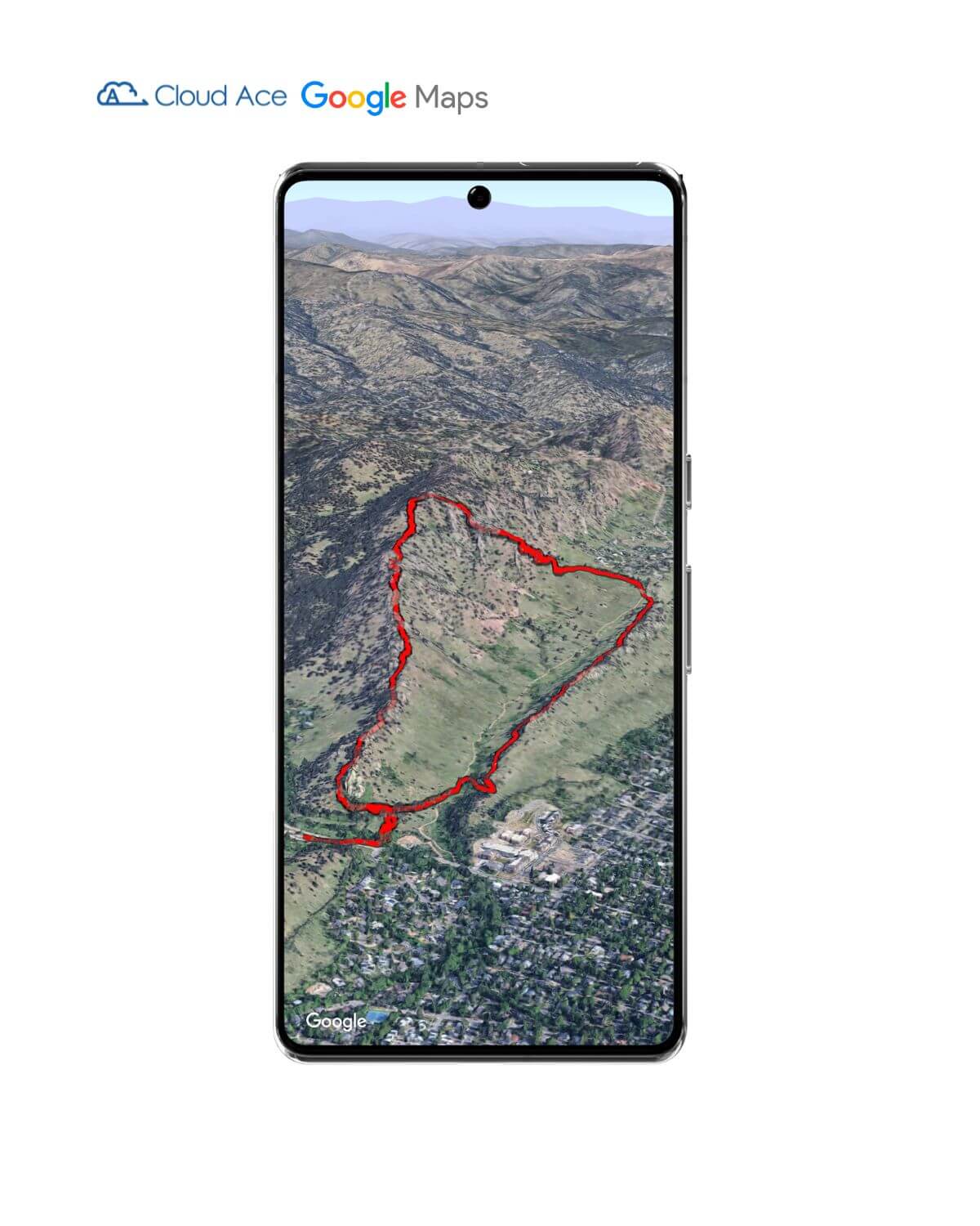 Highlight routes using customizable polylines.